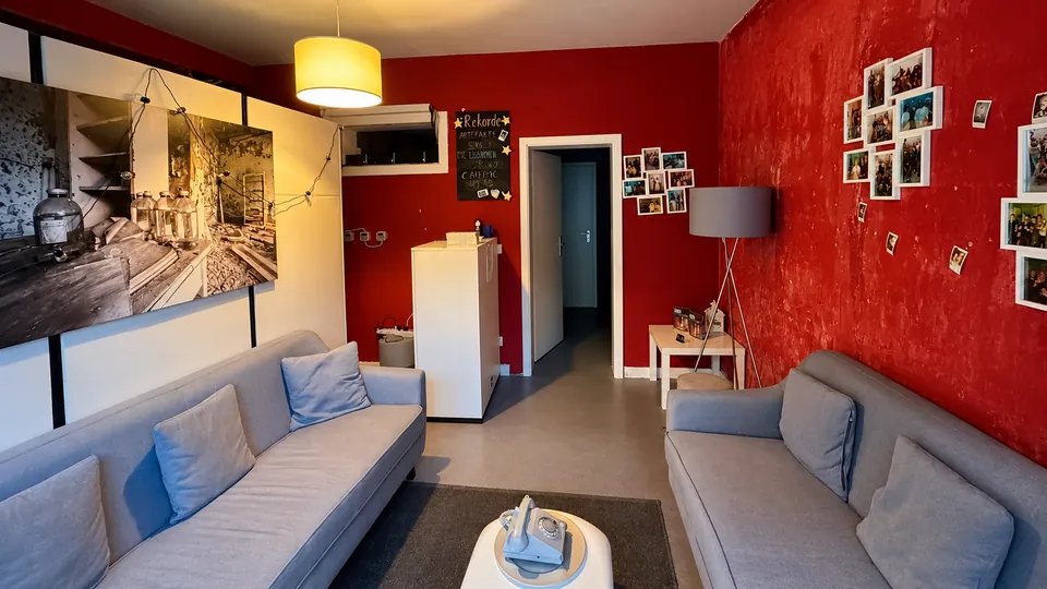 Original photograph of the EscapeVenture Hamburg reception area