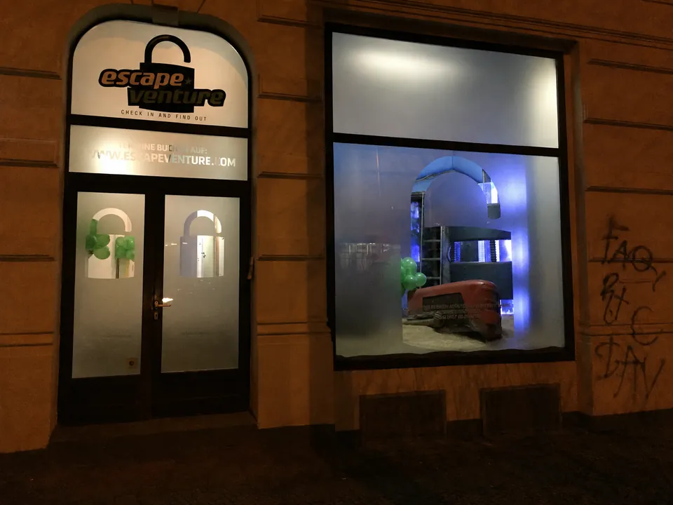 Originalaufnahme des EscapeVenture-Standorts in Leipzig