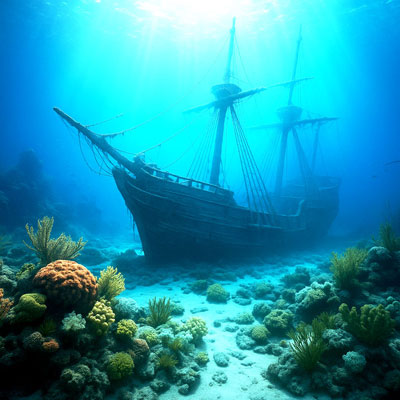 Online Escape Game Bermuda Wrecks