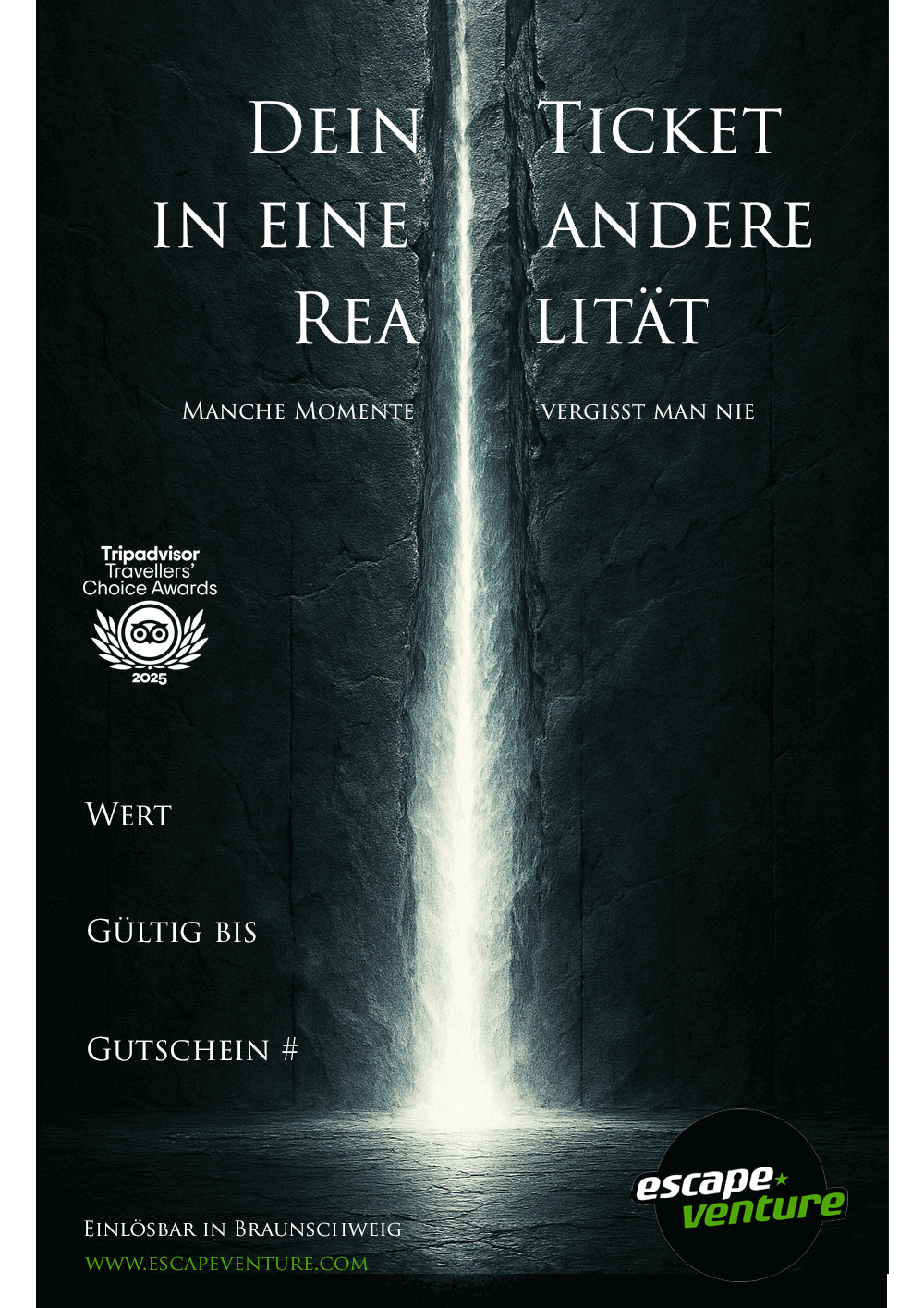 EscapeVenture Geschenkgutschein Braunschweig