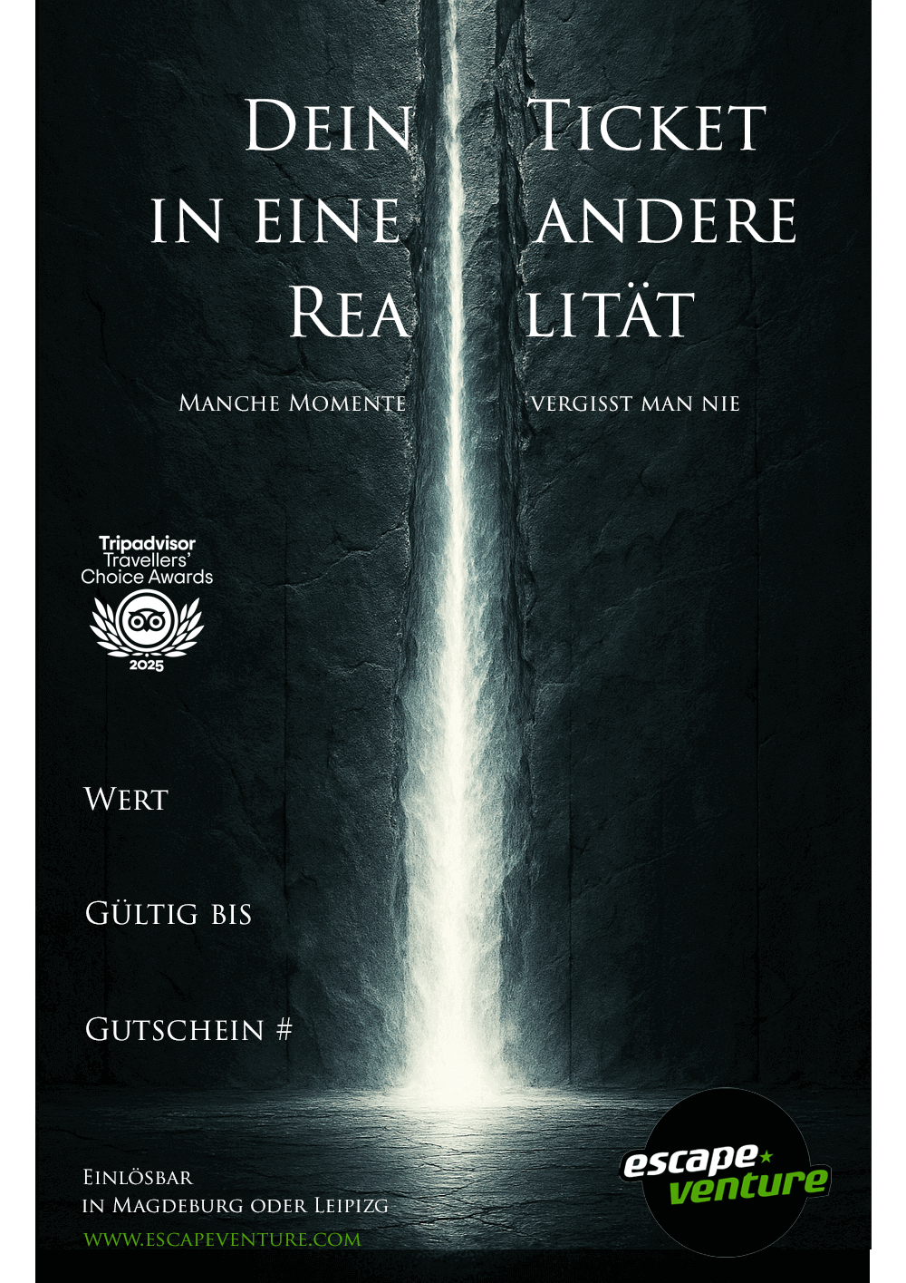 EscapeVenture Geschenkgutschein Magdeburg