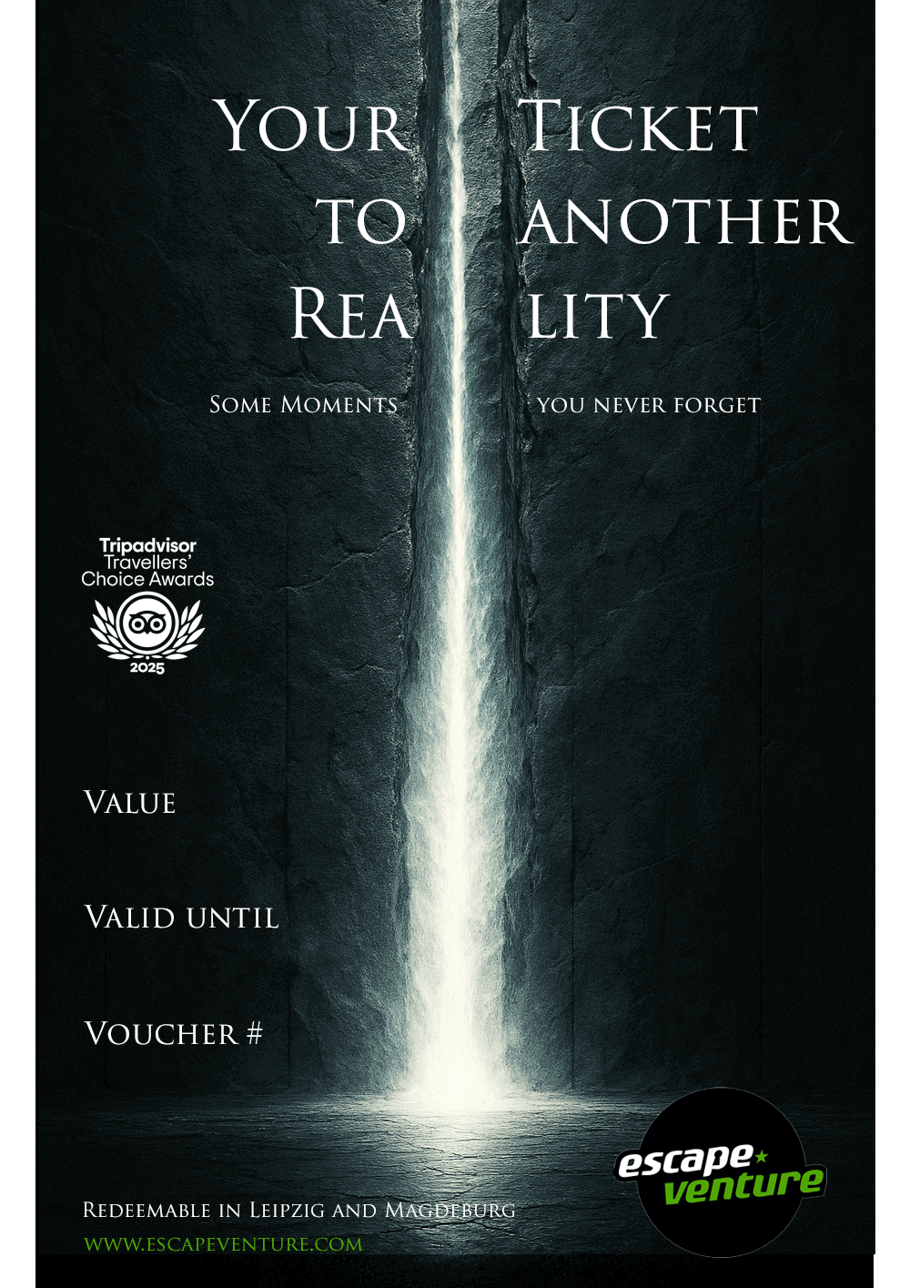 EscapeVenture Gift Voucher Leipzig